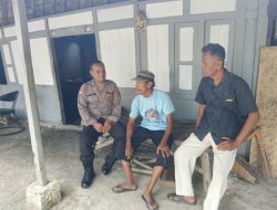 Anggota Polsek Babat Tingkatkan Patroli Dialogis Dengan Sambang Warga Binaanya