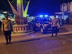 Giat Patroli Blue Light Polsek Laren Antisipasi 3C Serta Kejahatan Jalanan Lainya