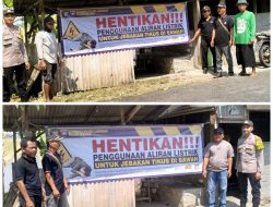 Patroli Kota Presisi Harkamtibmas Serta Himbauan Larangan Memasang Jebakan Tikus Mengunakan Aliran Listrik