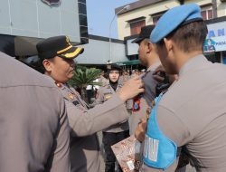 Polres Lamongan Gelar Apel Penerimaan Latja Diktuba Polri Gelombang I Tahun 2024