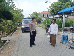 Patroli Dialogis di Desa Kebonagung Anggota Polsek Babat Ajak Masyarakat Jaga Kamtibmas