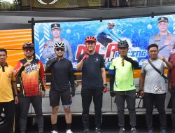 Kapolres Lamongan Berangkatkan Tim Balap Sepeda untuk Tour De Panderman Polda Jatim 2024
