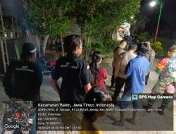 Polsek Balen Gandeng BKP Gelar Patroli Malam Dan Pengamanan di Tempat Hiburan