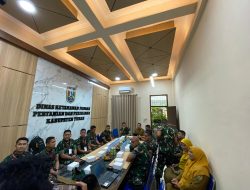 TNI AD Pasis Dikrek IXIV Bersinergi Dengan Dinas Pertanian Tuban