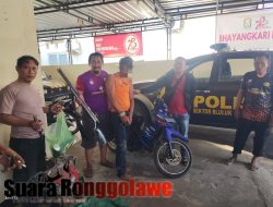 Polsek Bluluk Berhasil Gagalkan Aksi Pencurian Mesin Diesel