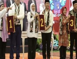 KPU Jatim tetapkan nomor urut pasangan calon Pilkada 2024