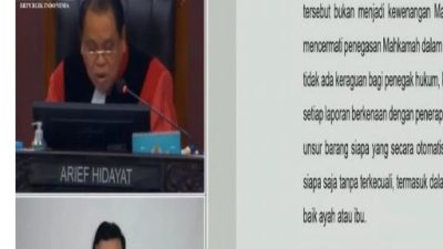 MK Tegaskan Orang Tua Kandung Yang Ambil Paksa Anak Bisa Dipidana