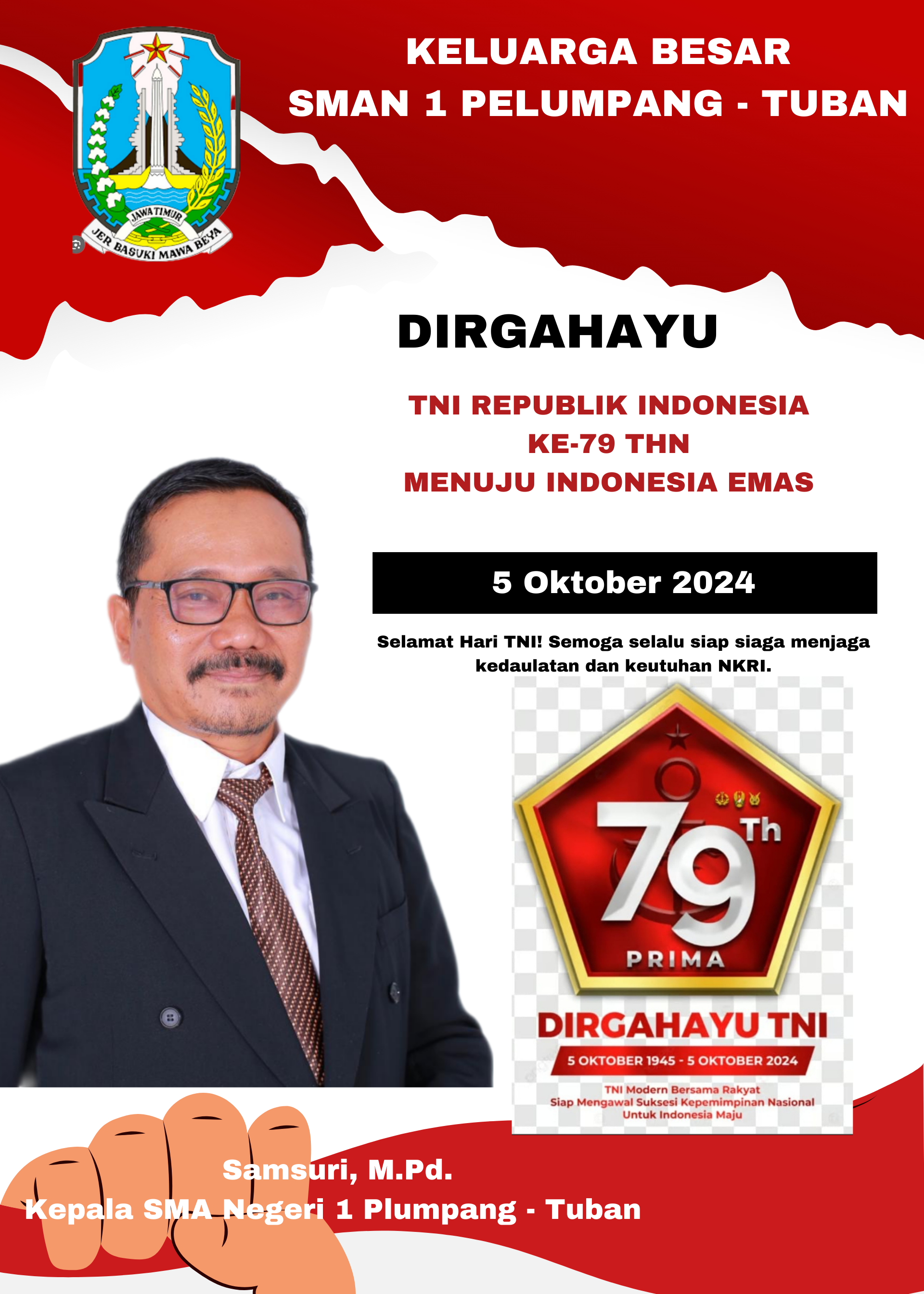 Putih Merah Minimalis Selamat Sumpah Pemuda Poster Pemuda 20241005 105341 0000