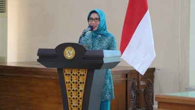 Dian Adiyanti Adriyanto Pj TP PKK Bojonegoro Buka Bimtek Enam SPM Posyandu