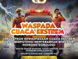 BPBD Bojonegoro Himbau Masyarakat Waspadai Cuaca Ekstrim