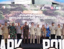 Wujudkan Kawasan Taman Dunia yang Diakui UNESCO, Pj. Bupati Adriyanto Resmikan Gedung PIG Geopark Bojonegoro