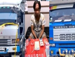 Satreskoba Polres Tuban Berhasil Amankan Dua Orang Sopir Truk Pengangkut Narkoba
