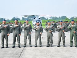 Komandan Puspenerbal Pimpin Sertijab Tiga Komandan Pangkalan Udara TNl AL