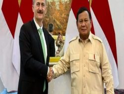 Presiden Industri Pertahanan Turki Temui Prabowo Perkuat Kemitraan