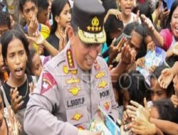 Kapolri beri bansos dan resmikan proyek Aspol di Samarinda
