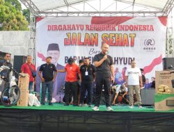 Jalan Santai Bersama Eko Wahyudi DPR RI, Mempererat Sinergitas Masyarakat