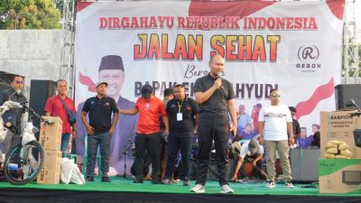 Jalan Santai Bersama Eko Wahyudi DPR RI, Mempererat Sinergitas Masyarakat