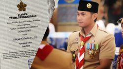 Bupati Tuban Terima Piagam Tanda Penghargaan Lencana Darma Bakti