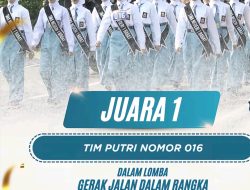 Peringati HUT RI KE 80 Tahun SMAN 1 Babat Juara 1 Putri Lomba Gerak Jalan Tingkat Kecamatan.