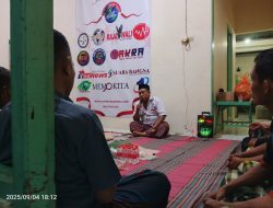 “DPD IWOI( ikatan wartawan online indonesia) Bojonegoro sukses menggelar Tasyakuran kantor baru di rangkaikan dengan Maulid nabi Muhammad saw”