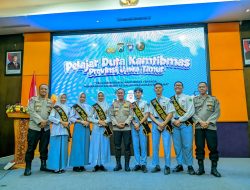 6 Pelajar Tuban Terpilih Dilantik dan Dikukuhkan Jadi Duta Kamtibmas