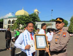 Polres Tuban Tebar Apresiasi Penghargaan Berprestasi Di Sejumlah Angota