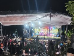 Sedekah Bumi Makam Sewaan Dusun Kandangan  desa ngadipuro adakan Campur Sari  Warga Antusias