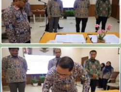 Serah Terima Jabatan Perbendaharaan di lingkungan PPLS Sidoarjo