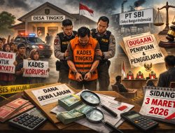 KADES TINGKIS DITAHAN! Dugaan Penipuan dan Penggelapan Dana Sewa Lahan PT SBI Masuk Babak Krusial