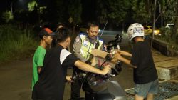 Satlantas Polres Tuban Amankan 71 Motor dalam Razia Balap Liar Dini Hari