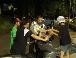 Satlantas Polres Tuban Amankan 71 Motor dalam Razia Balap Liar Dini Hari