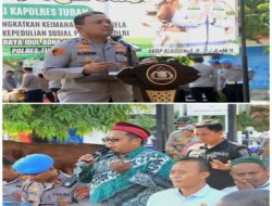 Dalam rangka menyambut Hari Raya Idul adha 1447 Hijriah, Polres Tuban menyiapkan puluhan hewan kurban