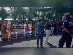 Aliansi Umat Peduli Situs Mbah Bonang kini Gruduk Mapolres Tuban