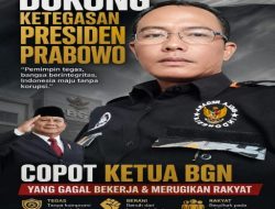 Ketua LSM GMBI Wilter Jatim Apresiasi Langkah Presiden Prabowo Evaluasi Pimpinan BGN Soroti Perbaikan Program MBG