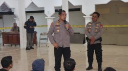 Polres Tuban Amankan Puluhan Kendaraan Penggembira Saat Pengesahan Warga Baru PSHT