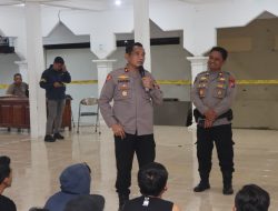 Polres Tuban Amankan Puluhan Kendaraan Penggembira Saat Pengesahan Warga Baru PSHT