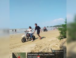 Pantai Cemara Tuban salah satu obyek wisata yang cukup populer di Tuban Jawa Timur