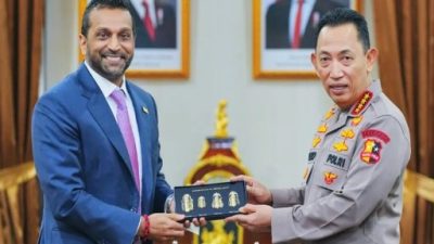 Polisi Listyo Sigit Prabowo, menegaskan komitmen Polri untuk terus memperkuat kerja sama penegakan hukum