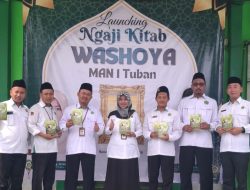 Kepala Kemenag Tuban Launching Ngaji Kitab Kuning di MAN 1 Tuban Demi Penguatan Akhlak Mulia