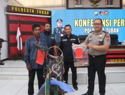 Polresta Tuban Ungkap Kasus Curanmor di Widang, Pencurian Terjadi Dini Hari di Depan Rumah Korban